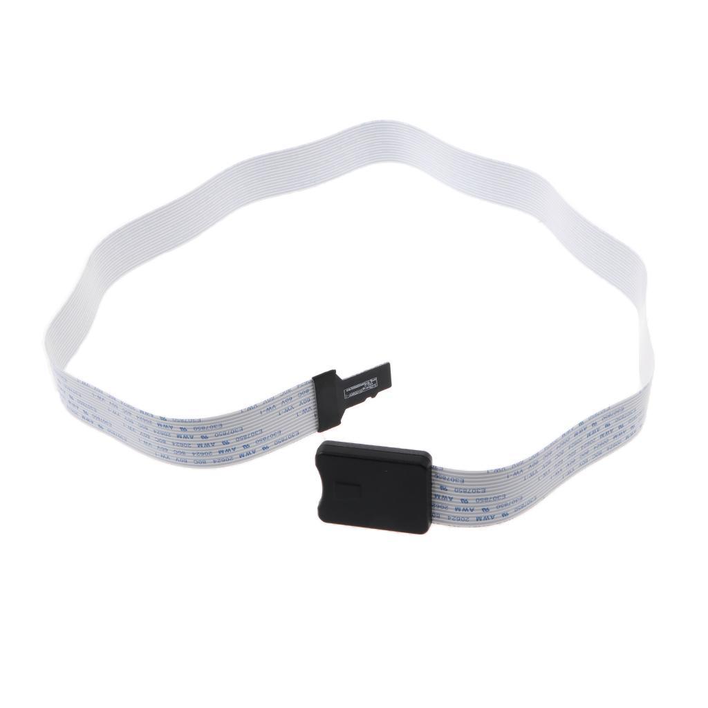 Nano SIM Card TF Card Adapter + 64cm TF Card TO SD Card Extension Cable Adapter Flexible Extender SDHC