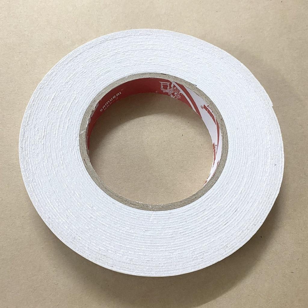 HÀNG LOẠI 1 - Băng Dính 2 Mặt xốp trắng Siêu Dính khổ 18mm dài 4.5m 4001