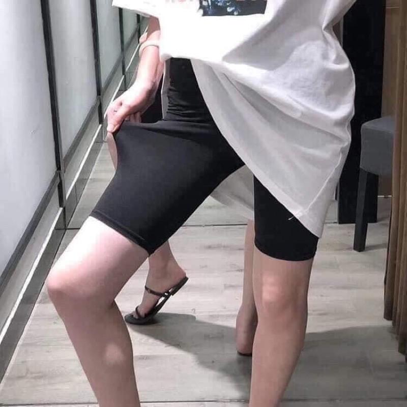 Quần legging lửng tháiQuần legging ngố đùi thái cạp chun siêu mịn,style năng động