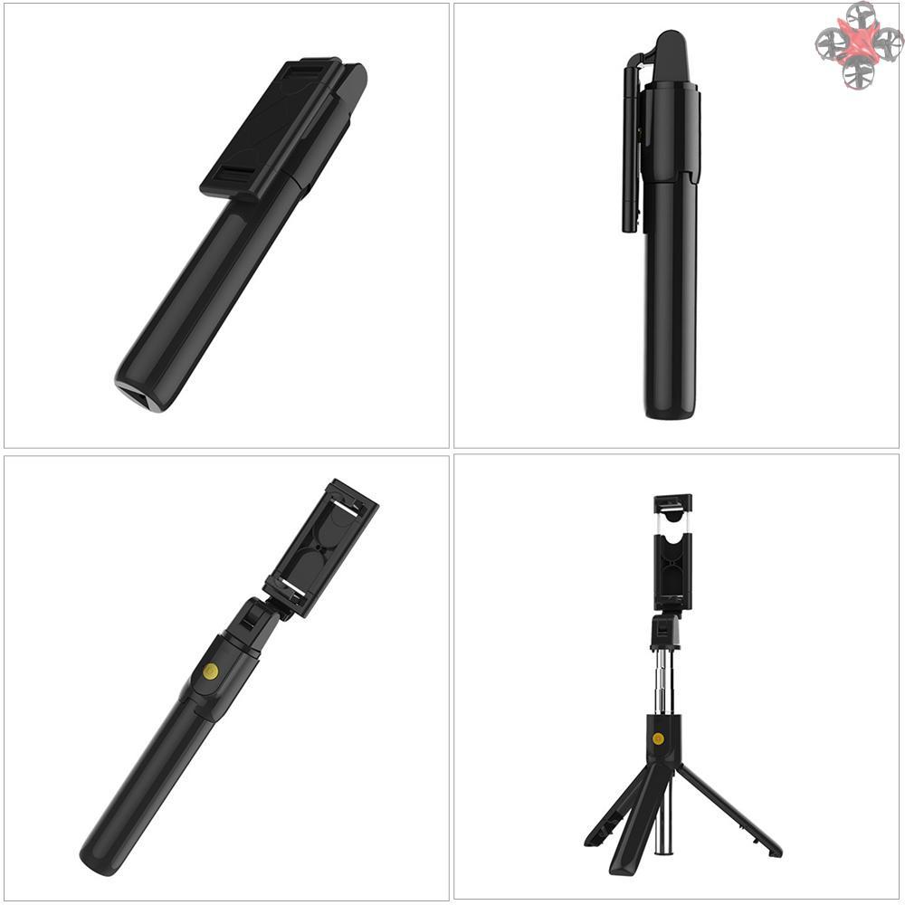 Gậy Ba Chân 2 Trong 1 Kèm Giá Đỡ Cho Điện Thoại Hỗ Trợ Quay Video / Livestream