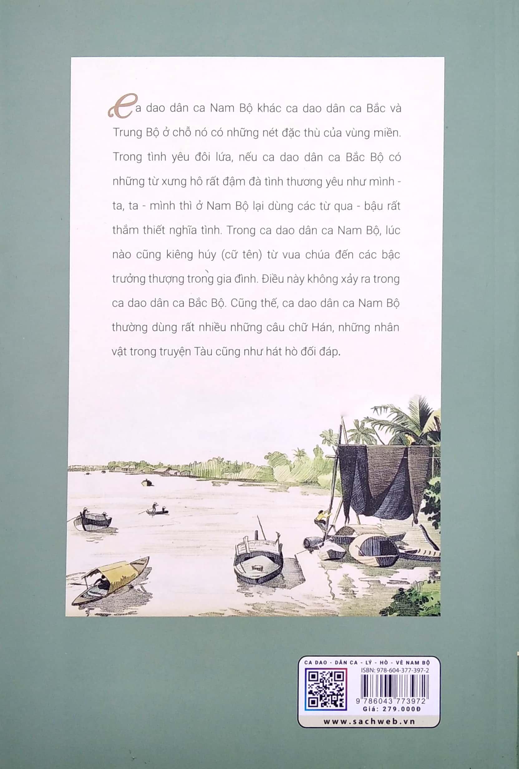 Ca Dao Dân Ca Lý - Hò - Vè Nam Bộ