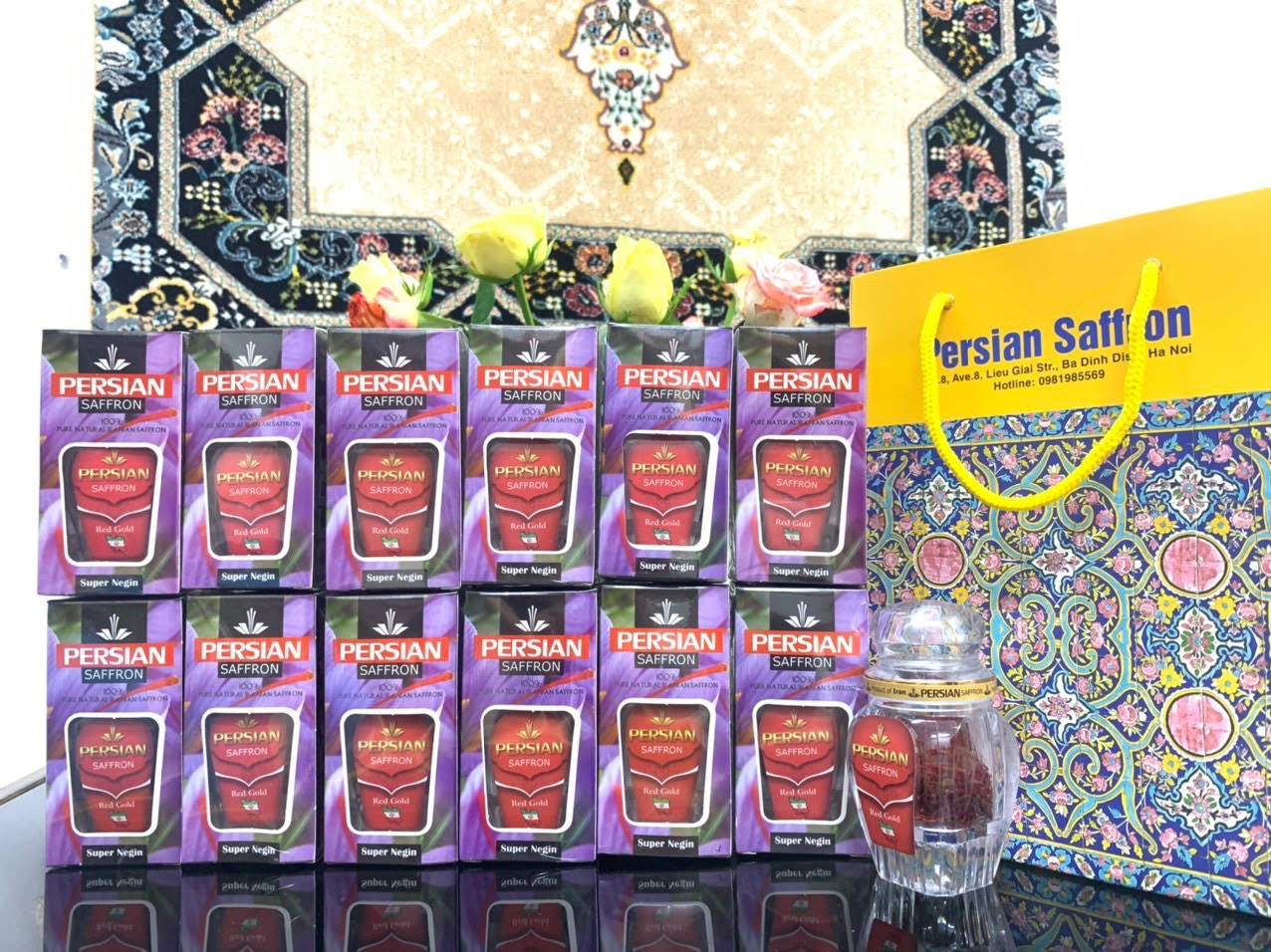 Nhụy hoa nghệ tây Iran Persian Saffron