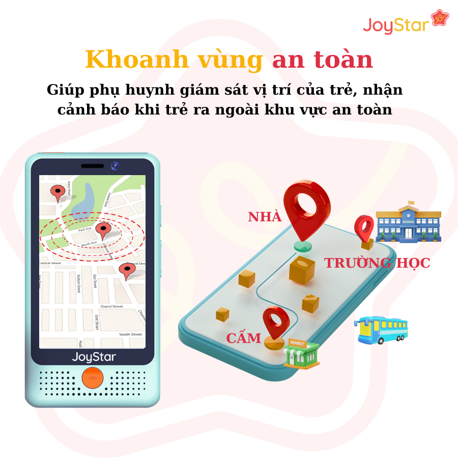 Điện Thoại Thông Minh Học Sinh Joystar S10| Hàng chính hãng | Thông Minh Hơn Cả Smartphone, An Toàn Hơn Đồng Hồ Định Vị |