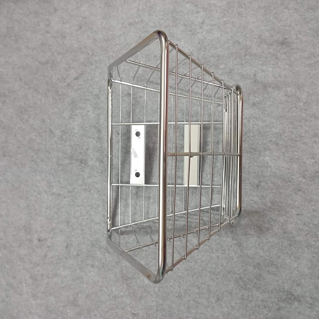 RỔ INOX DREAM,WAVE,CUB , SI KHÔNG NẮP LOẠI LỚN