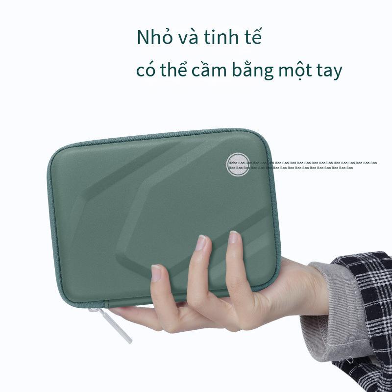 Nguồn phong cách mới nhất Vỏ bảo vệ ổ cứng di động mới Vỏ cứng EVA túi lưu trữ cáp dữ liệu ổ cứng chống sốc
