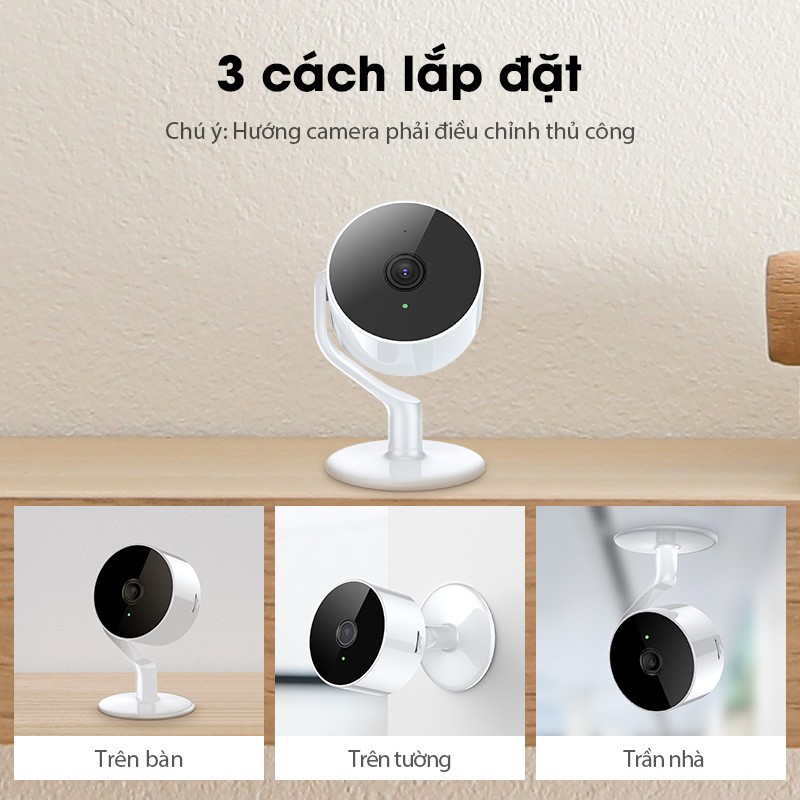 Camera Wifi Thông Minh Acome APC05 Độ Phân Giải 1080P - Hàng Chính Hãng