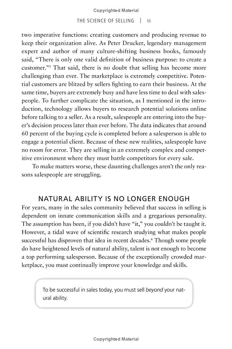 The Science Of Selling