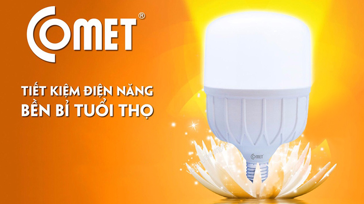 Bóng Bulb Fighter LED Comet 18W CB04F0183 (Ánh Sáng Trắng Ấm 3000K)