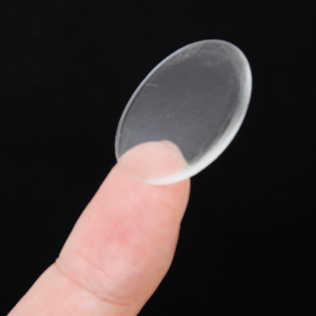 Epoxy Dán Nắp Chai Mặt Dây Chuyền Hàng Thủ Công, 1-Inch, Rõ Ràng, Tròn bộ 100, Tự Dính Cabochon Dome Miếng Dán