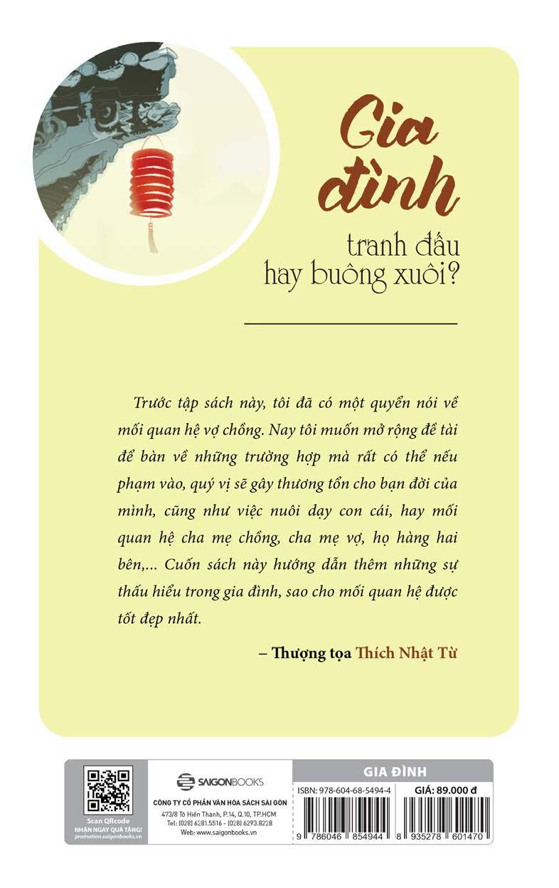 Gia Đình: Tranh Đấu Hay Buông Xuôi? (Tái Bản 2019)