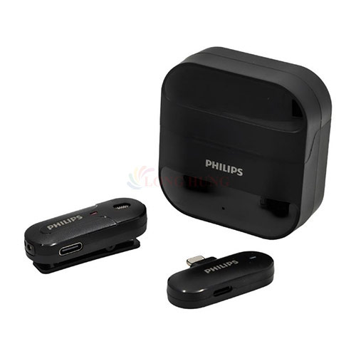 Micro không dây Wireless Lavalier Philips 1 Micro DLM9001 - iP - Hàng chính hãng