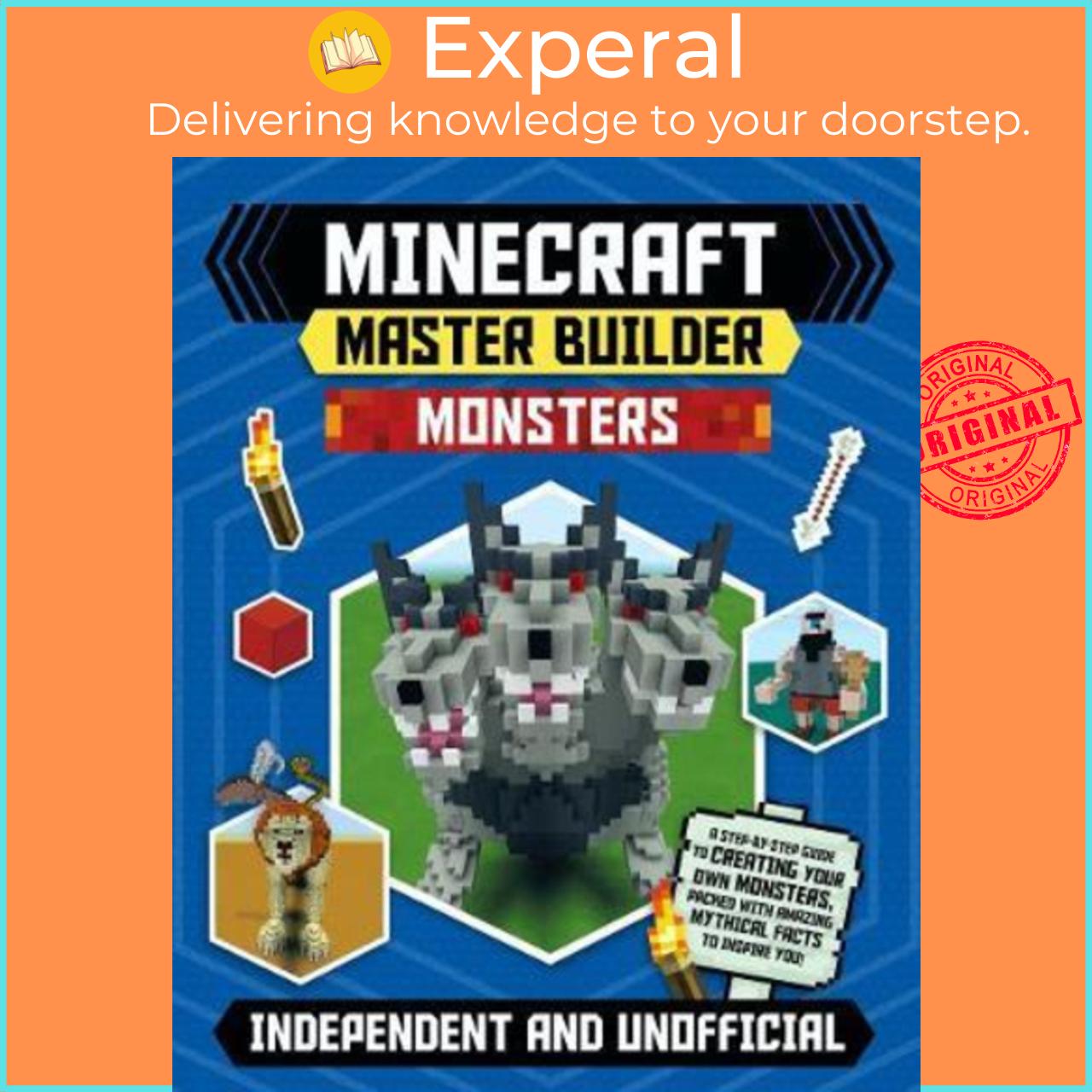 Sách - Minecraft Master Builder: Monsters by SARA STANFORD