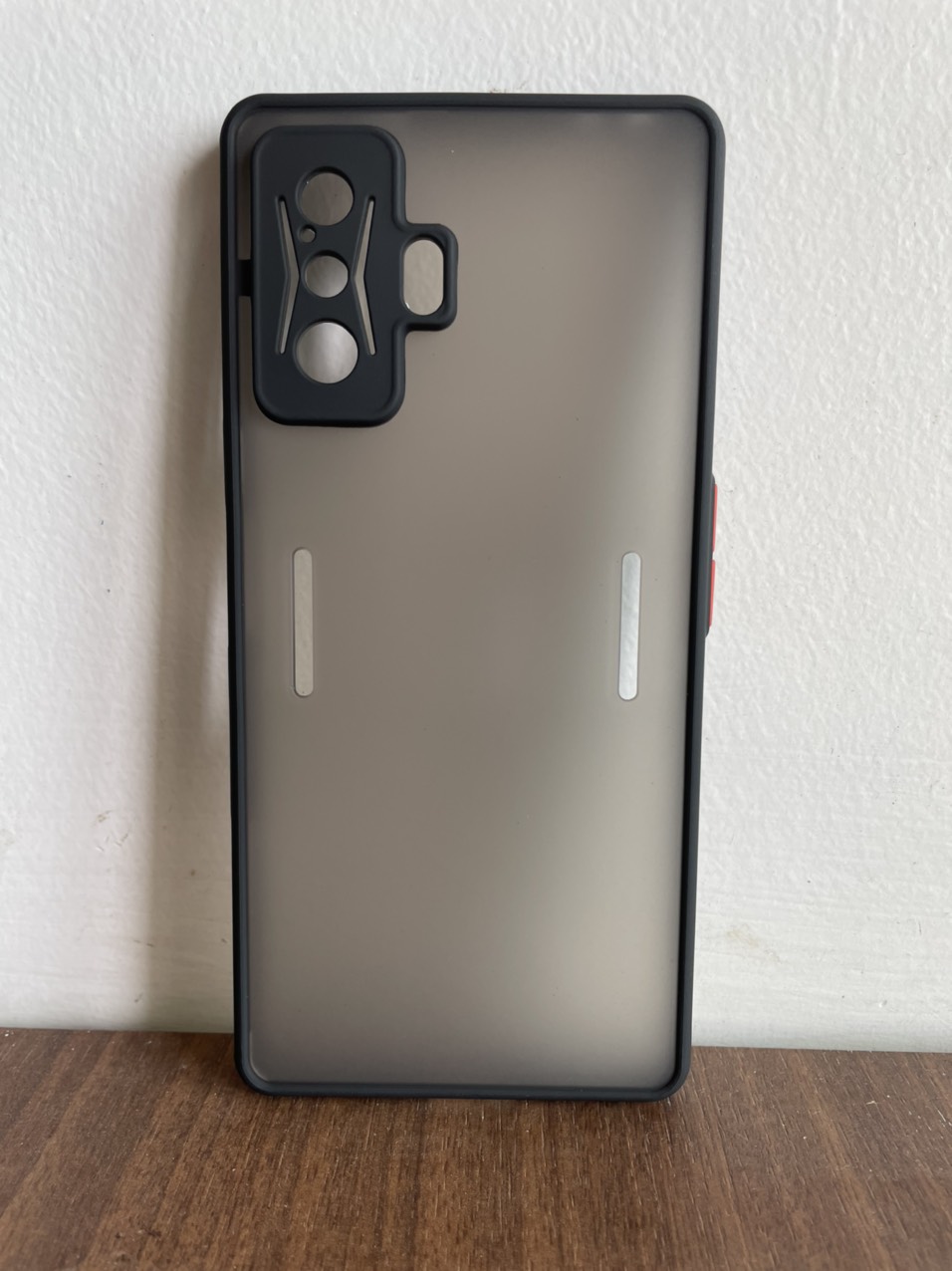 Ốp lưng cho Xiaomi Redmi K50 Gaming Edition viền dẻo đen lưng nhám mờ bảo vệ camera