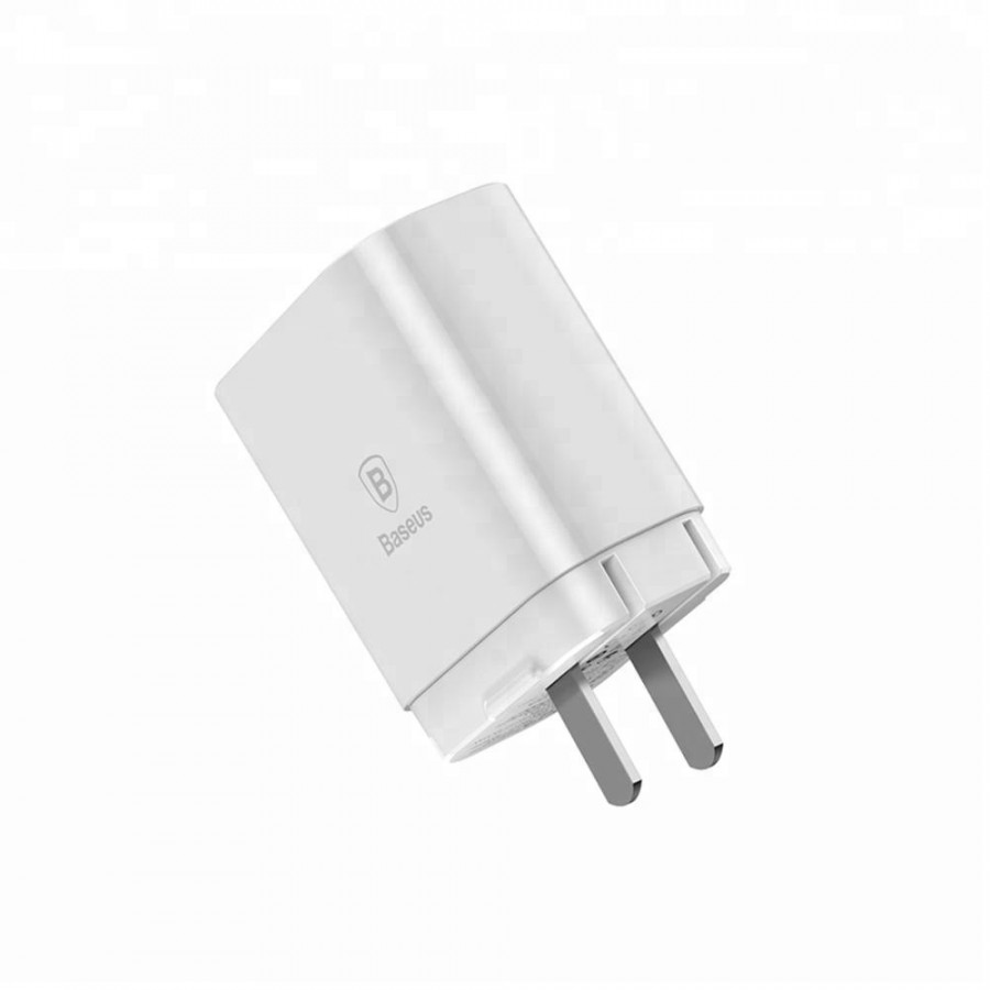 Cốc sạc đa năng Baseus Mirror Lake 3 cổng sạc (3 Ports USB, LED Intelligent Digital Display, 3.4A Fast Charging) - Hàng chính hãng