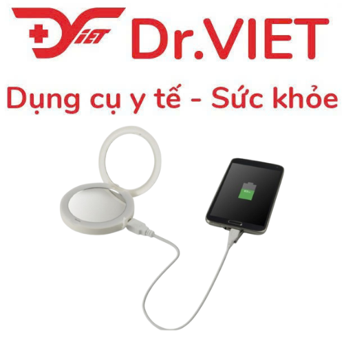 Charging Mirror ( gương trang điểm kèm sạc dự phòng ) MIR-150CG-EU