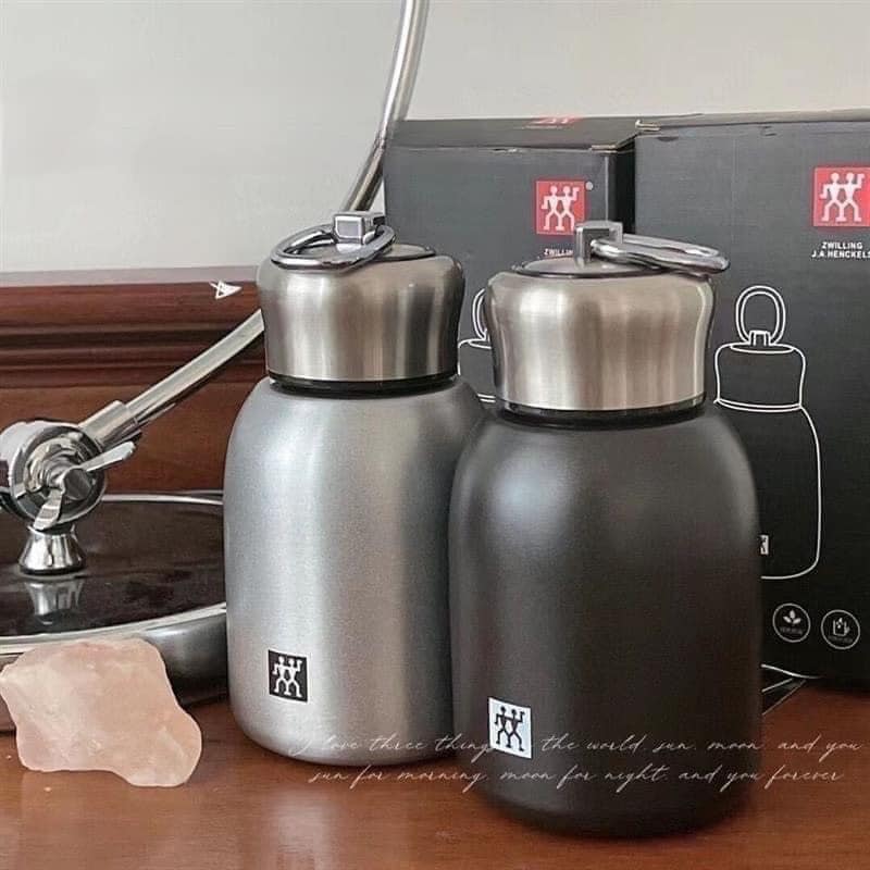 BÌNH GIỮ NHIỆT Zwilling  300ML NHỎ XINH ( CHỌN MÀU NHẮN TIN CHO SHOP)