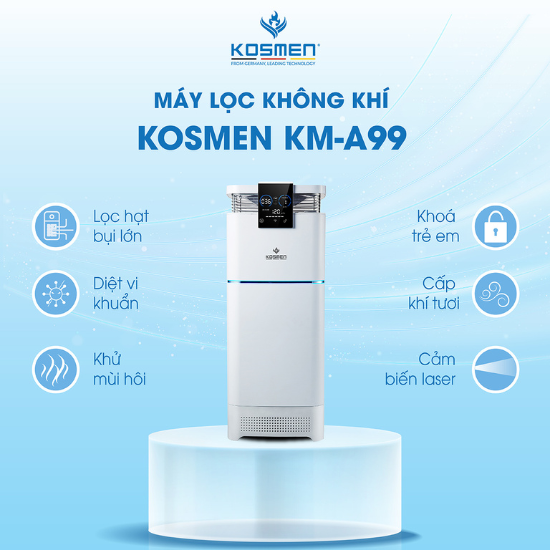 Máy lọc không khí Kosmen KM-A99 - Hàng chính hãng