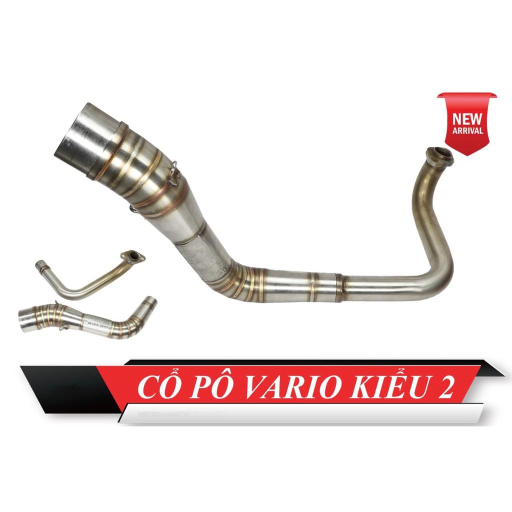 Cổ Pô Tăng R8 Vario Click 125 150 Bảo Hành Chất Liệu Inox 304 100% Không Bị Sét