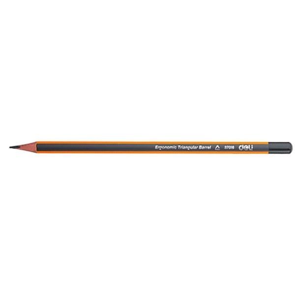Bút Chì Gỗ HB Deli Ergonomic Triangular Barrel 37016