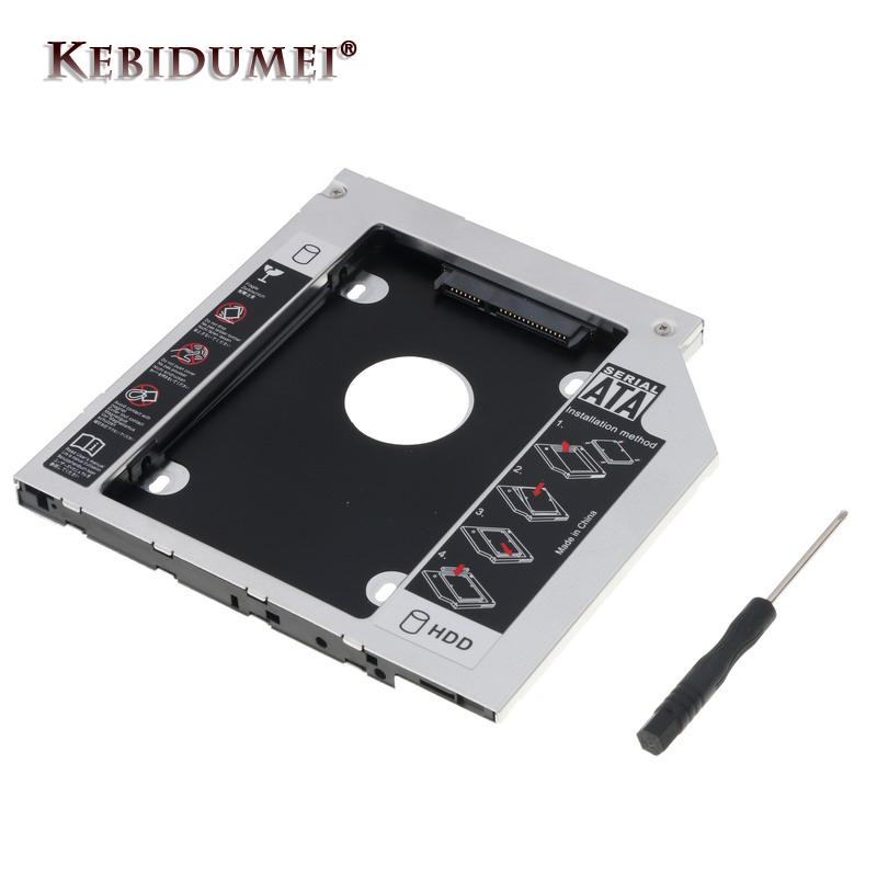 Nóng 9,5mm 12,7mm nhôm thứ 2 HDD Caddy 9,5mm SATA 3.0