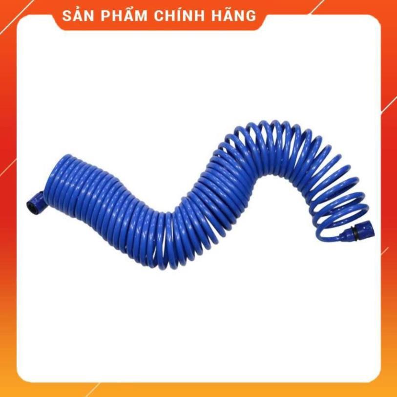 Bộ vòi xịt nước tưới cây đa năng tăng áp lực nước kèm dây tưới dạng lò xo co dãn 319814 loại 10m