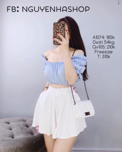 Quần giả váy cao cấp thun
