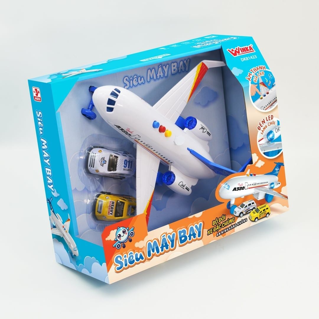 Đồ Chơi DUKA Siêu máy bay  DK81423