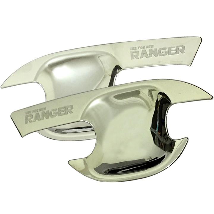 Bộ 04 ốp tay nắm cửa cho xe FORD RANGER