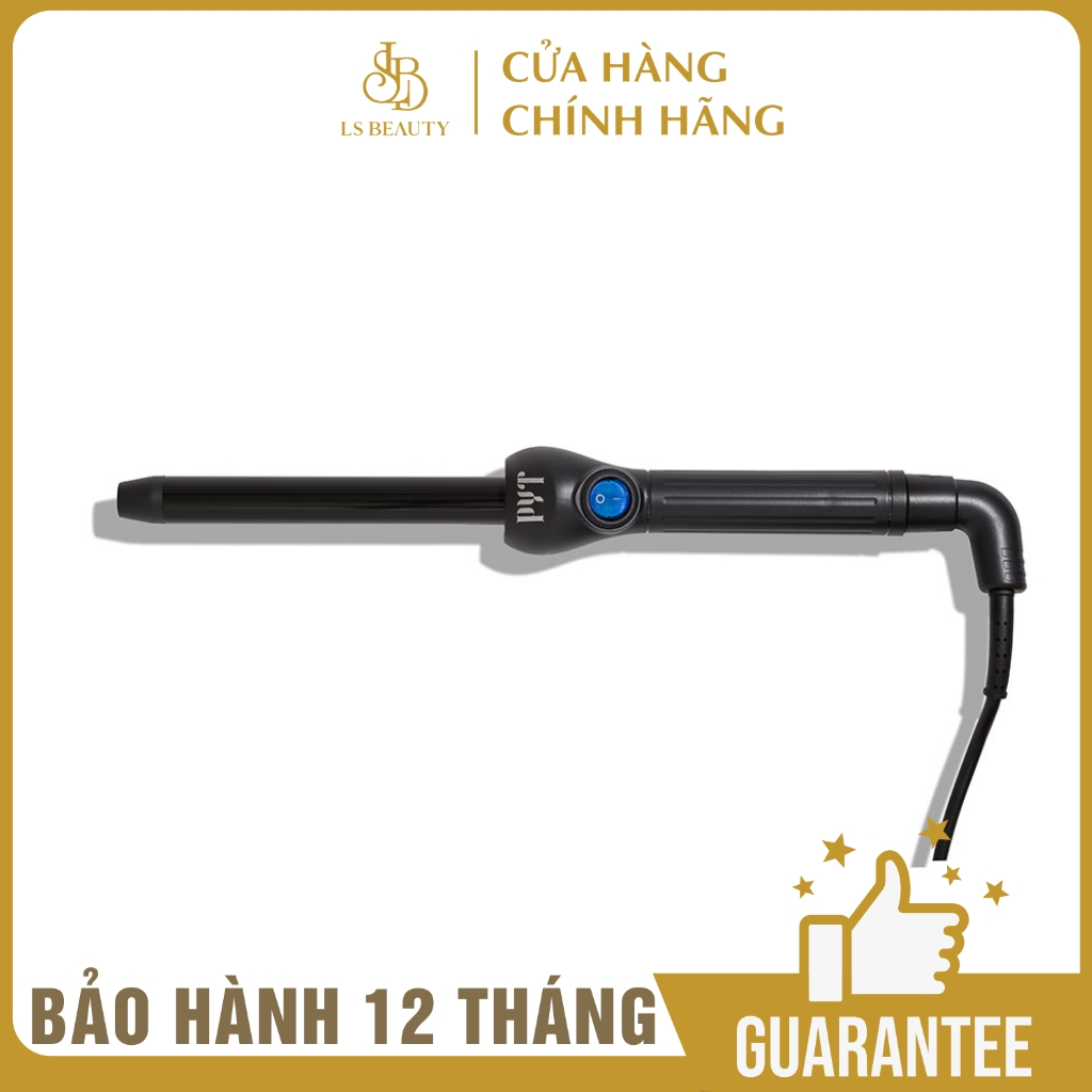 Máy Uốn Tóc PYT Clip Free Curling Wand 19mm - Màu Đen - Lõi Sứ Bọc Tourmaline - Kèm Găng Tay Chịu Nhiệt