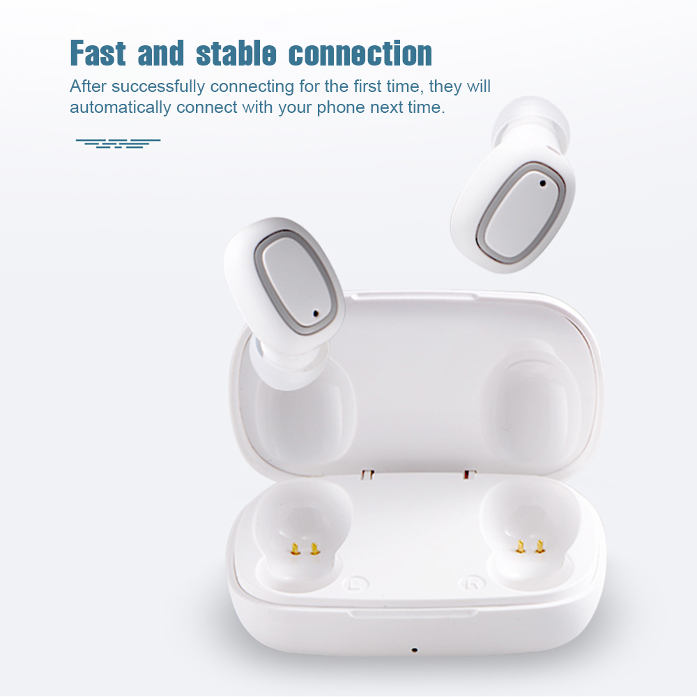 Tai Nghe Âm Thanh Nổi Không Dây S9 TWS BT5.0 Có Hộp Sạc Mic Không Dây