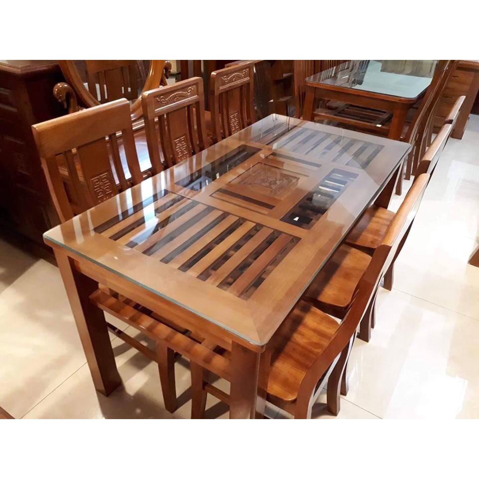 Bàn ghế ăn gỗ xoan