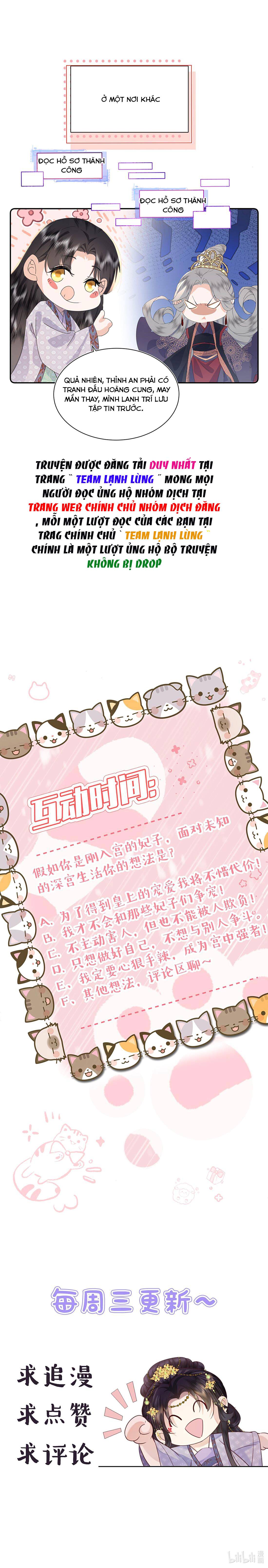 nương nương mỗi này đều trốn không muốn sủng hạnh chapter 5 7