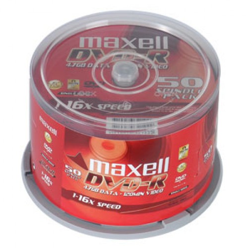 Đĩa DVD trắng Maxell (Hộp 50c) - JL - HÀNG CHÍNH HÃNG