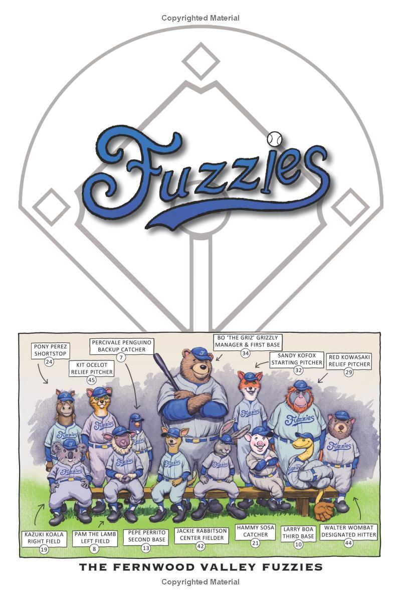 Sách ngoại văn: Fuzzy Baseball 5 - Base Balloween