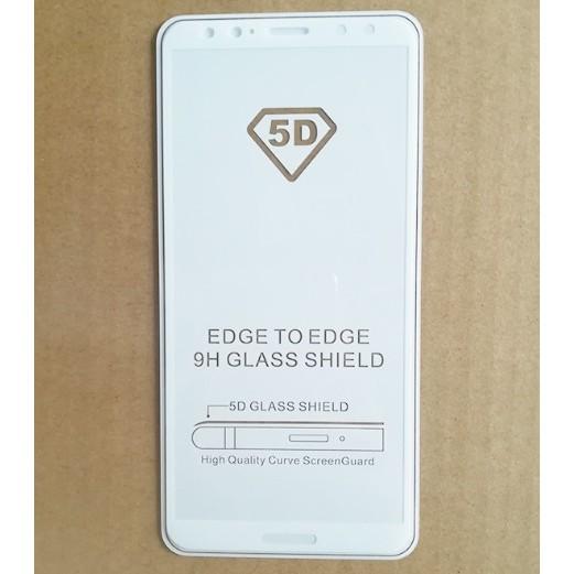 Kính cường lực 5D Full màn hình cho iPhone 6 6s 6 Plus 6s Plus 7 7 Plus 8 8 Plus X viền trắng