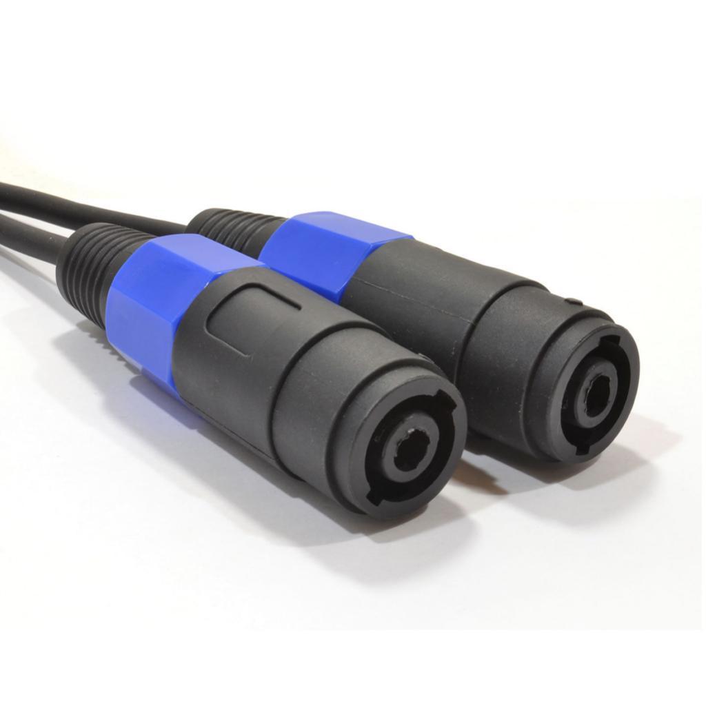 2pcs 0. PA Splitter to Dual Fe Speakers Cable Cord