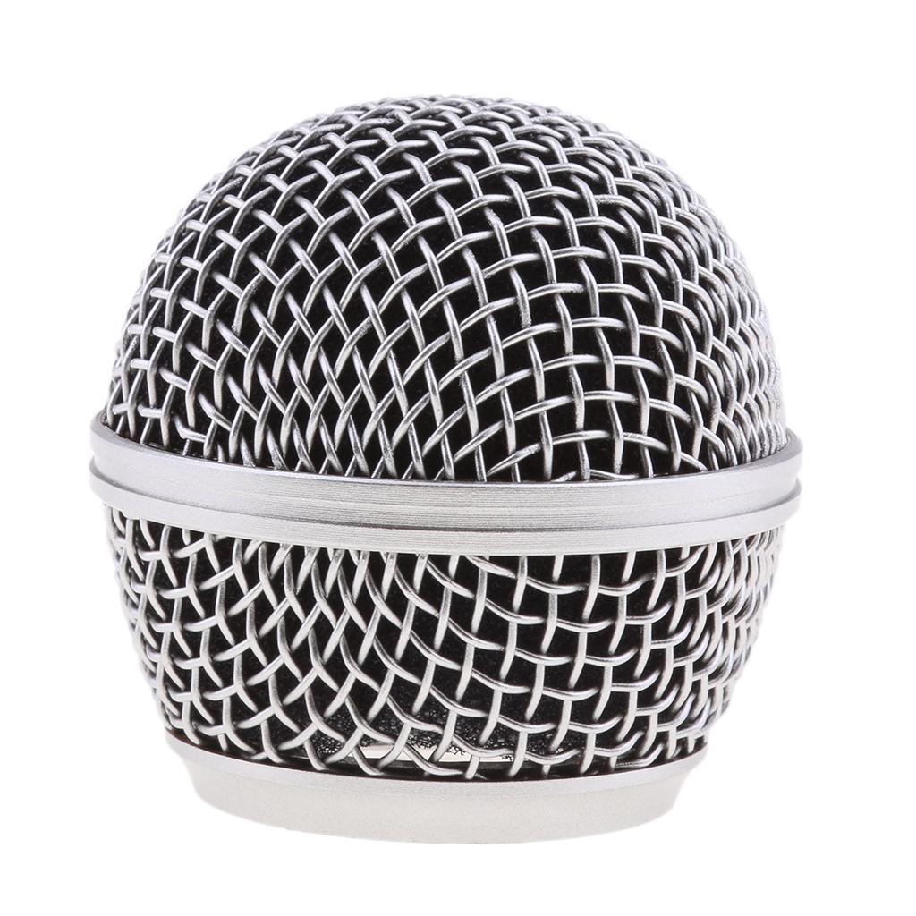 KTV Handheld Wireless Mic Microphone Ball Head Mesh Grill