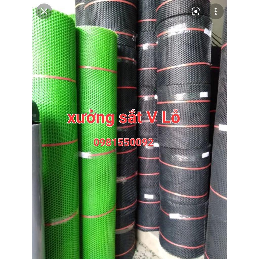 Lưới nhựa mắt cáo màu xanh làm hàng rào,làm chuồng .che chắn côn trùng