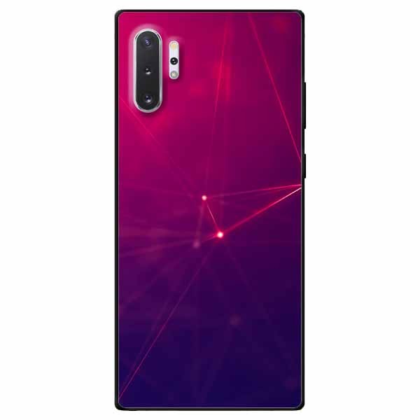 Ốp lưng dành cho Samsung Note 10 Plus mẫu Điểm Sáng Đỏ