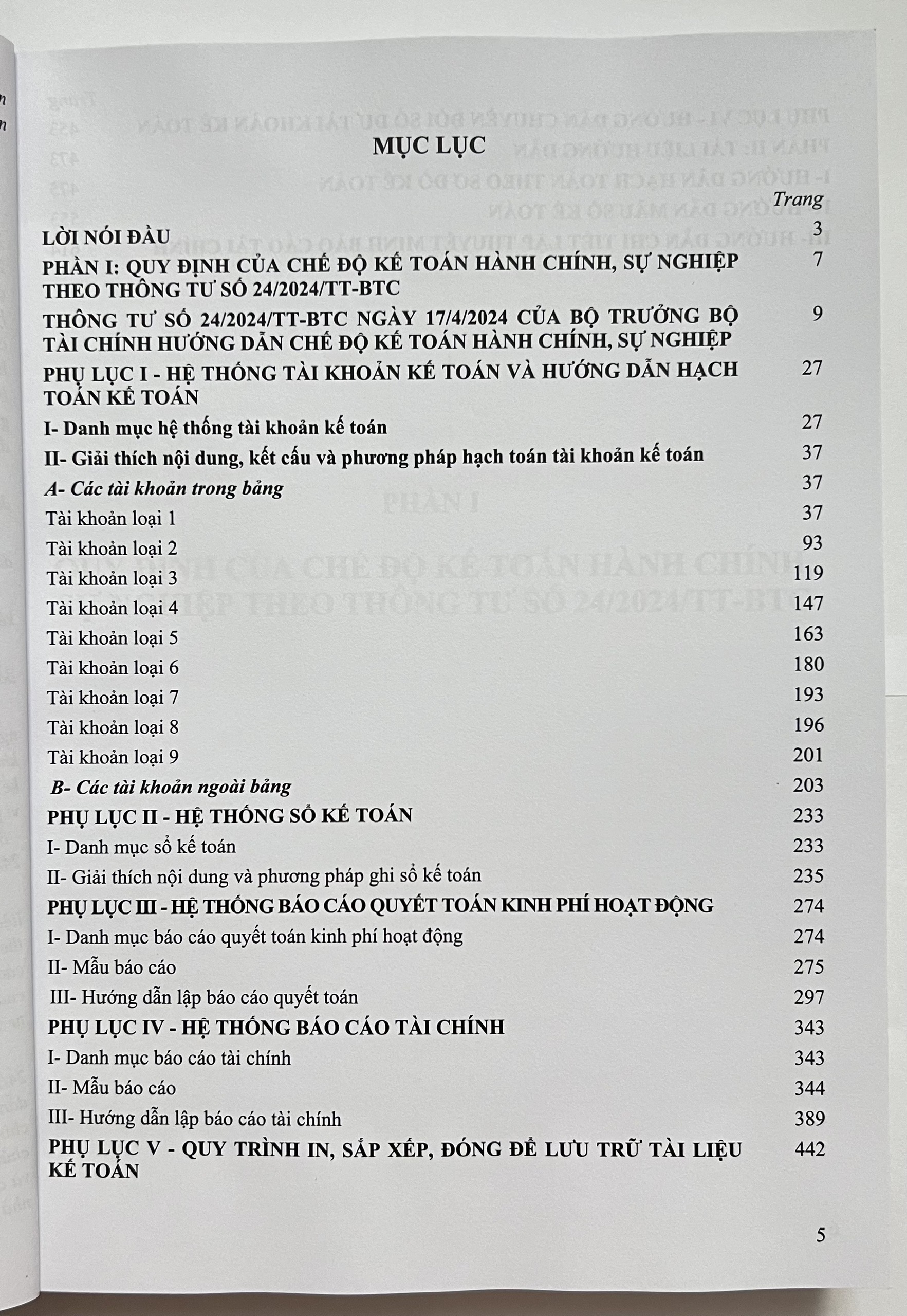 Sách - Chế Độ Kế Toán Hành Chính, Sự Nghiệp (Theo Thông Tư Số: 24/2024/TT-BTC Ngày 17/04/2024 Của Bộ Tài Chính)