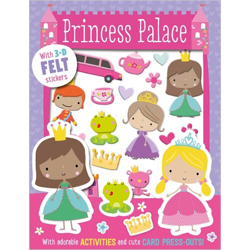 Felt Stickers Princess Palace Activity Book