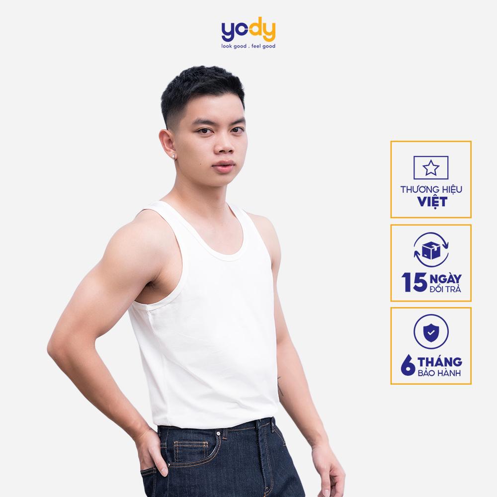 Áo ba lỗ nam YODY mùa hè mát mẻ nhiều size BLM5007