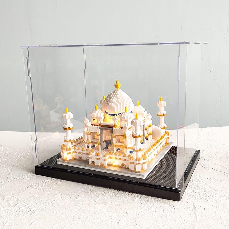 Đồ chơi xếp hình lắp ráp lâu đài con gái công chúa kiến trúc đền mộ tajmahal ấn độ phát triển tư duy