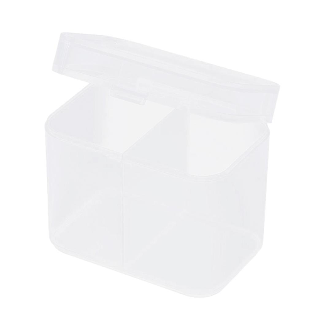 2x2 Spaces Cosmetic Nail Wipes Storage Holder Box Cotton Swabs Pads Container