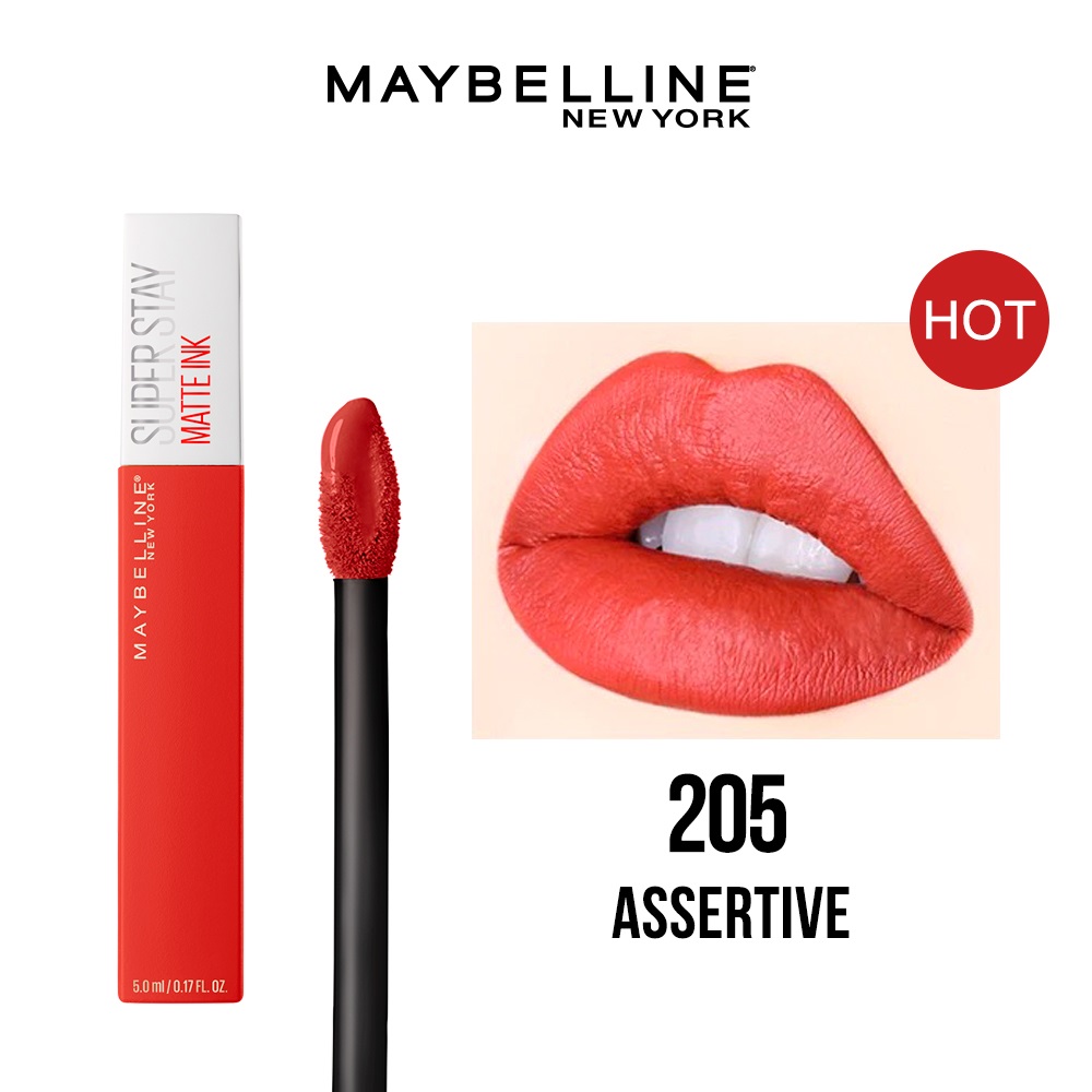 Son Kem Lì 16h Lâu Trôi Maybelline New York Super Stay Matte Ink Lipstick 5ml