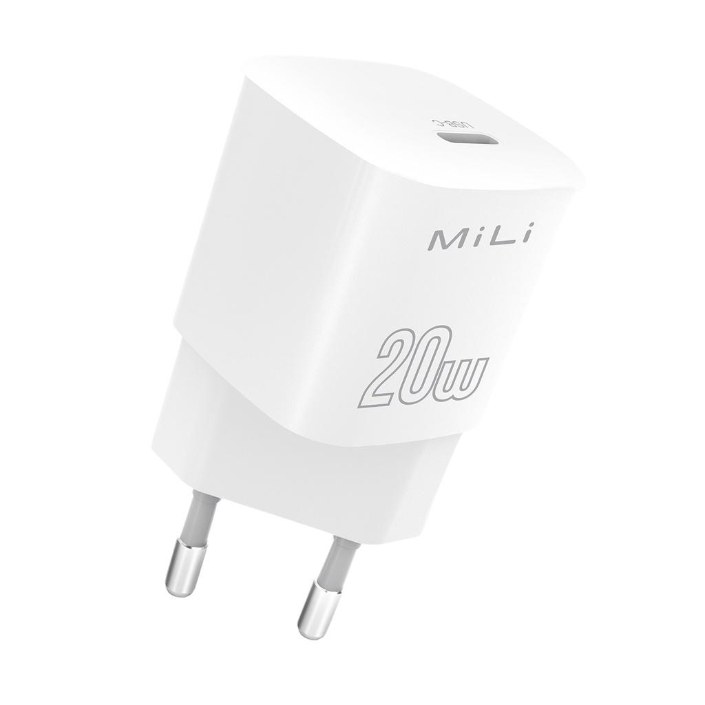 Combo sạc nhanh MILI PD 20W - HC-H26 và Cáp 3 trong 1 MiLi - HI-L31- Hàng Chính Hãng