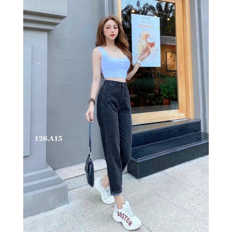 Quần baggy jean 1 túi