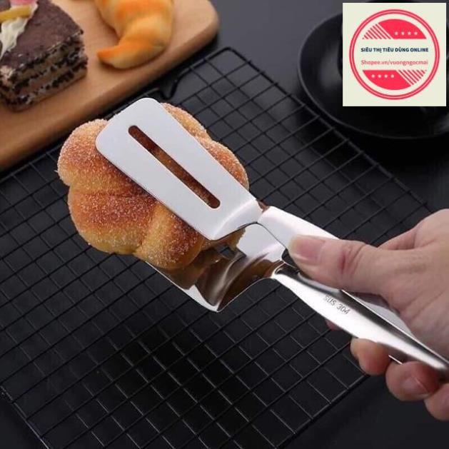 KẸP INOX GẮP NÓNG THỨC ĂN MẪU MỚI 2020 - XẺNG GẮP XẺNG LẬT CÁ