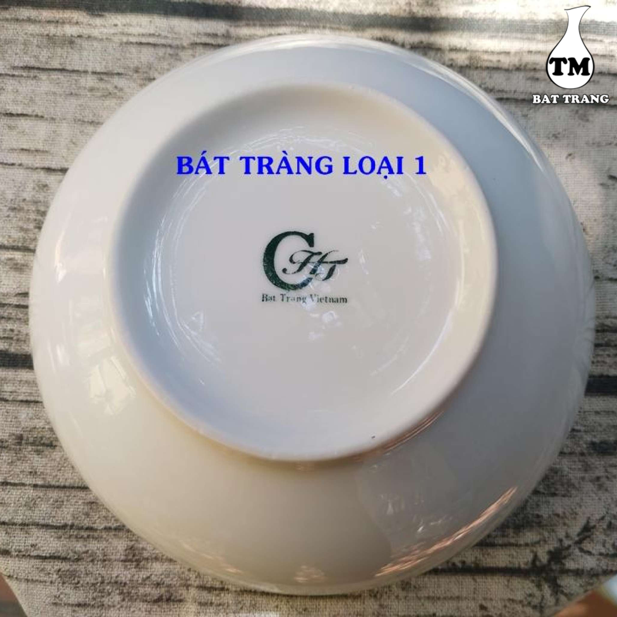 Combo 02 Bát Tô Sứ Đựng Canh Men Trắng Gốm Sứ Cao Cấp Xưởng Gốm TM