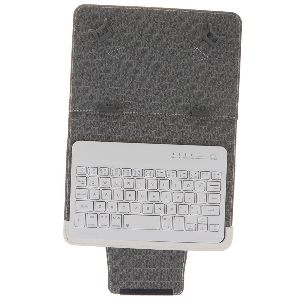 Wireless Keyboard with Holster Case Compatible for 7 Inch Tablets Very Well